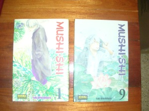 Mushishi 1 y 9 XD jejeje